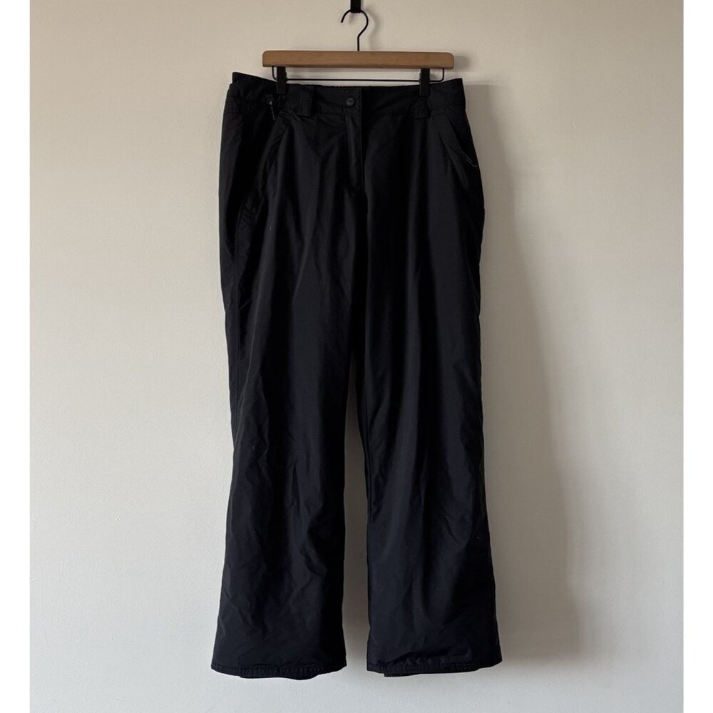 Obermeyer Women’s Ski Pants Snow Pants Size 12 Black Outerwear Winter Minimalist